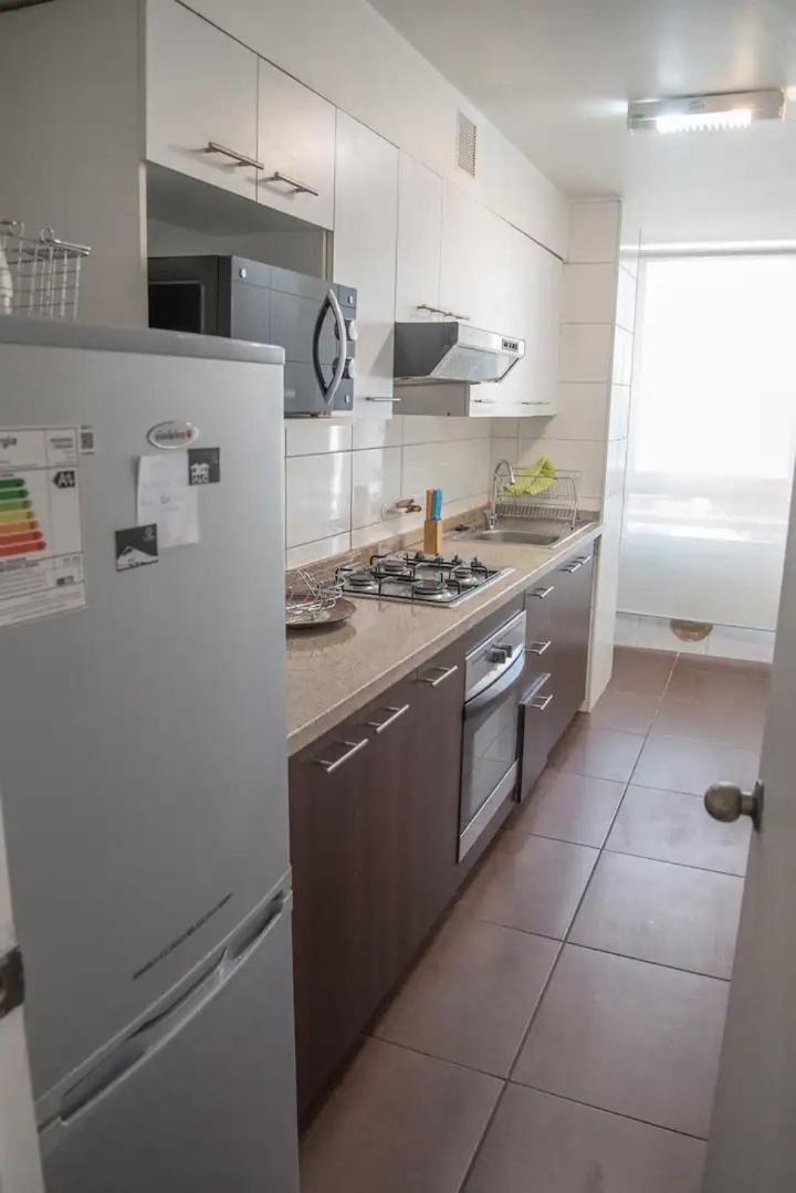 Апартаменты Depto Barrio Bellavista Turismo Clinicas Aire Acondicionado Сантьяго Экстерьер фото