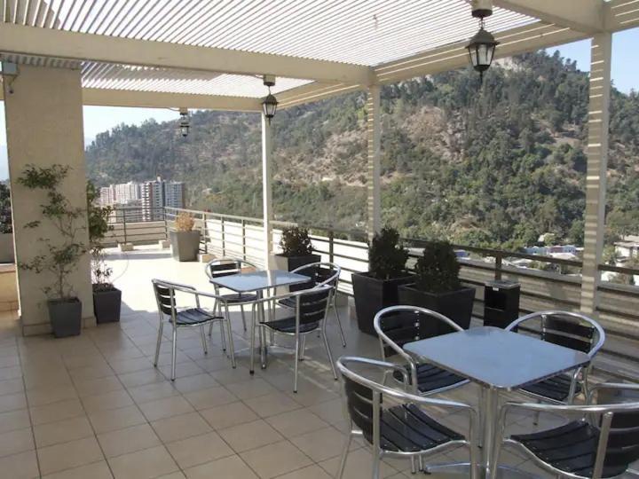 Апартаменты Depto Barrio Bellavista Turismo Clinicas Aire Acondicionado Сантьяго Экстерьер фото